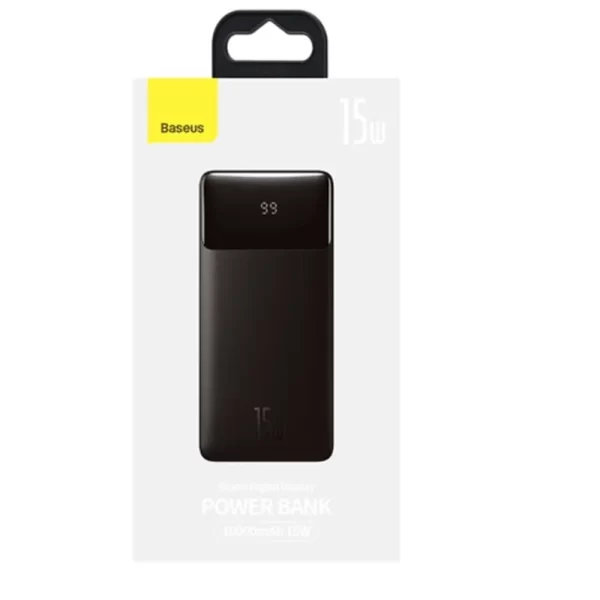 Baseus Bipow Digital Display 15W 20000mAh Power Bank Jhoori