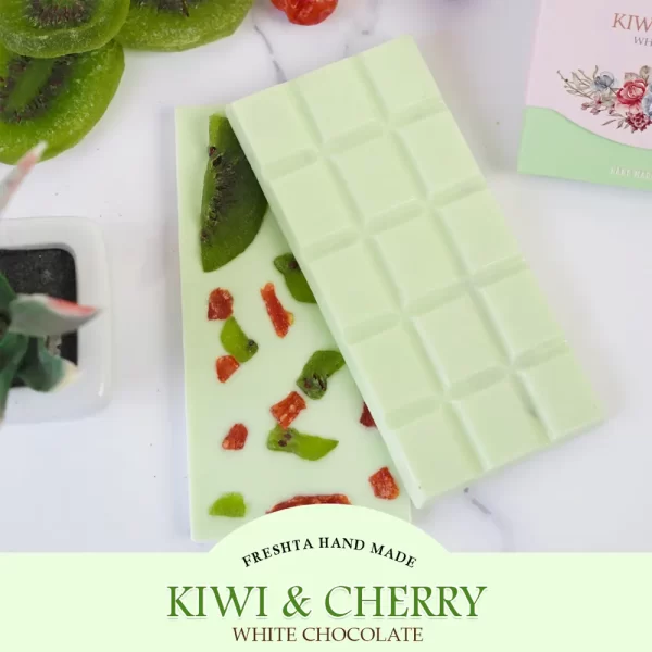 Freshta Handmade Kiwi Cherry White Chocolate Jhoori 1