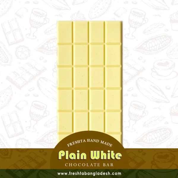 Freshta Premium Hand Made Plain White Chocolate Jhoori 2