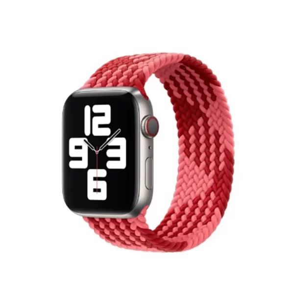 Wiwu Apple Watch Nylon Colorful Strap For 42 44 45 49 Size Orange Jhoori