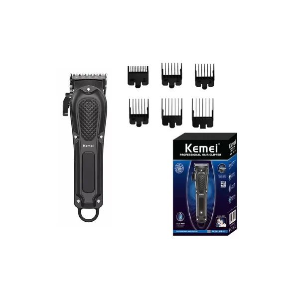 Kemei KM 1071 USB Rechargeable Hair Clipper and Beard Trimmer for Men Jhoori