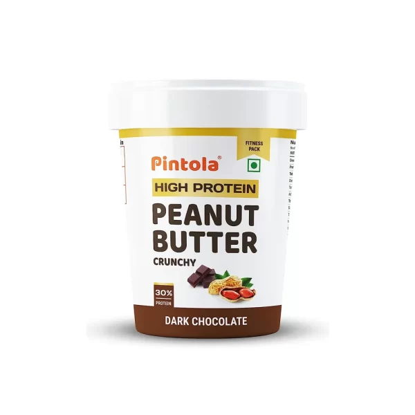 Pintola HIGH Protein Peanut Butter Dark Chocolate CreamyCrunchy 1kg 2