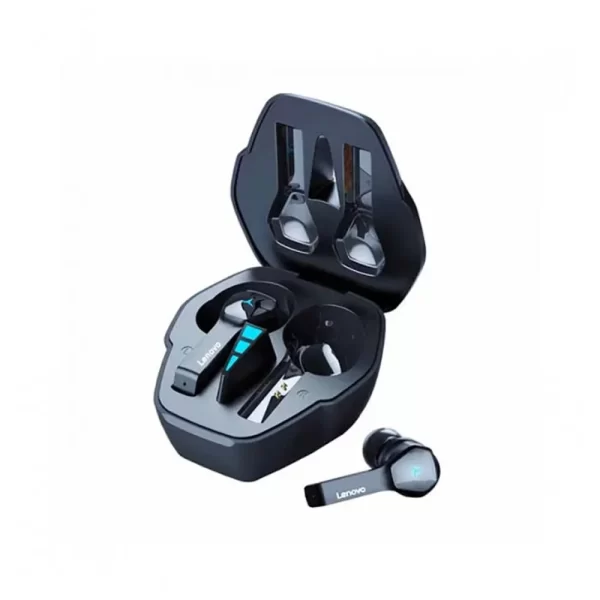 Lenovo HQ08 TWS Gaming Dual Earbuds Black Jhoori