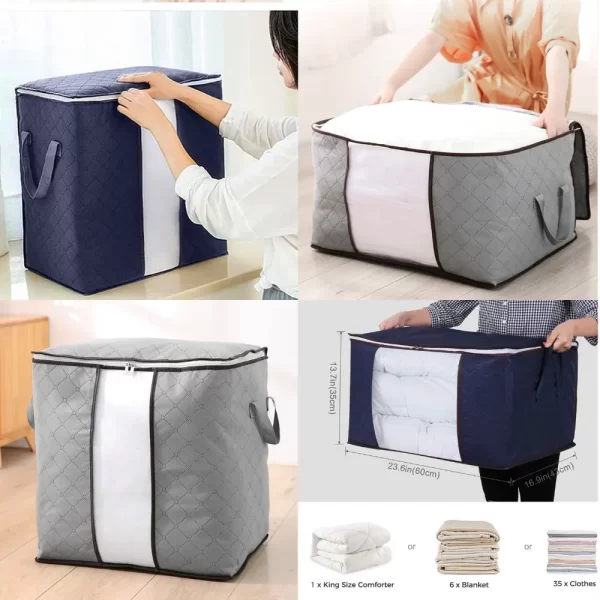 Smart Fold Able Winter Cloths Storage Bag Jhoori 1
