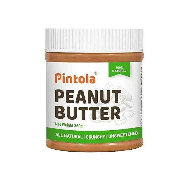 Pintola All Natural Peanut Butter 350g creamy crunchy Jhoori
