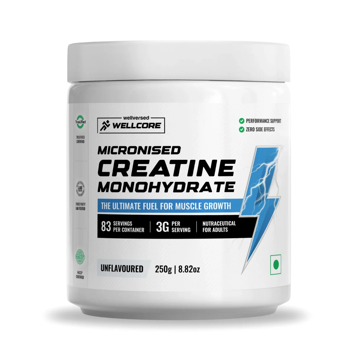 Wellcore Micronised Creatine monohydrate Unflavored Jhoori