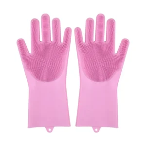 Magic Silicone Rubber Dish Washing Gloves Jhoori 2