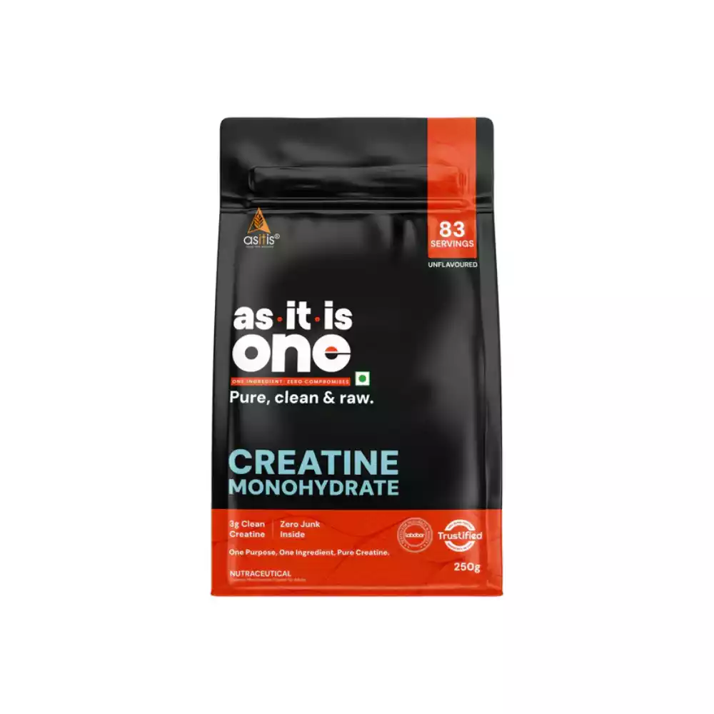 AS IT IS One Creatine Monohydrate Unflavored 250g
