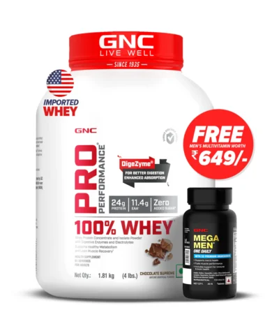 GNC Pro Performance 100% Whey Protein - Muscle-Building Supplement