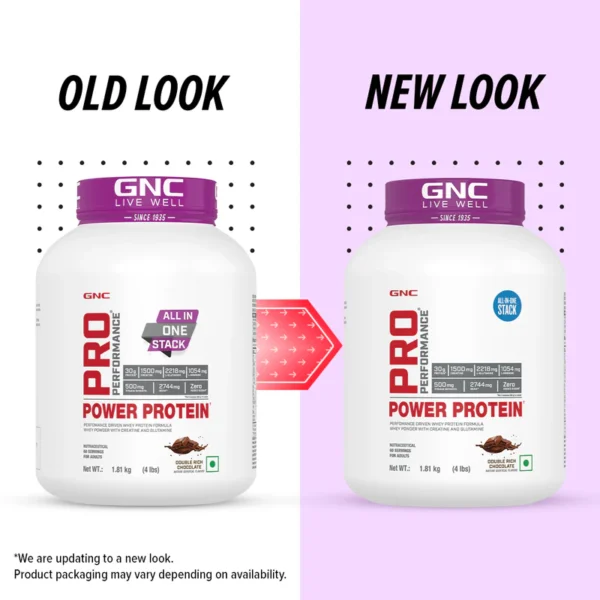 GNC Pro Performance Power Protein 4LBS With Free Shaker Jhoori 4