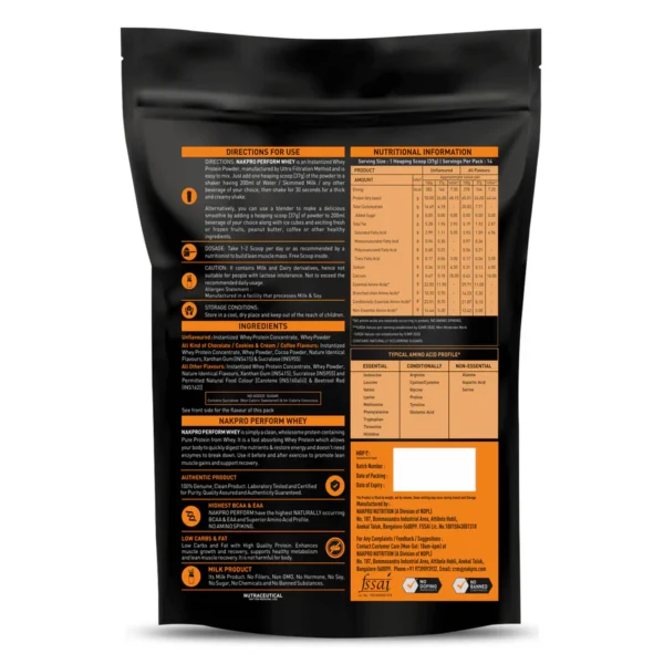 Nakpro PERFORM Whey Protein Concentrate Jhoori 2