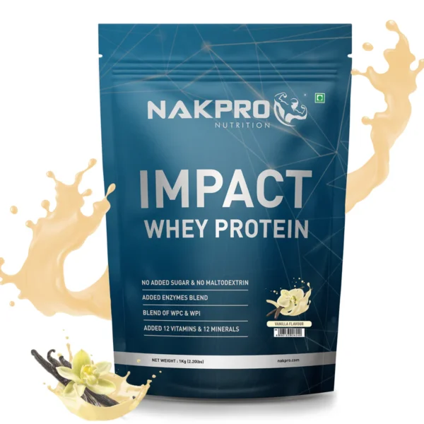 Vanilla Impact Whey Protein by Nakpro Jhoori