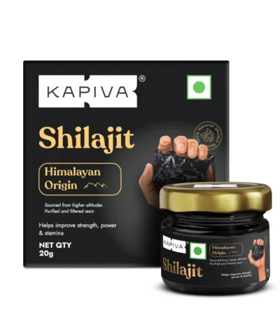 Kapiva Himalayan Shilajit Resin - Natural Supplement for Energy and Vitality