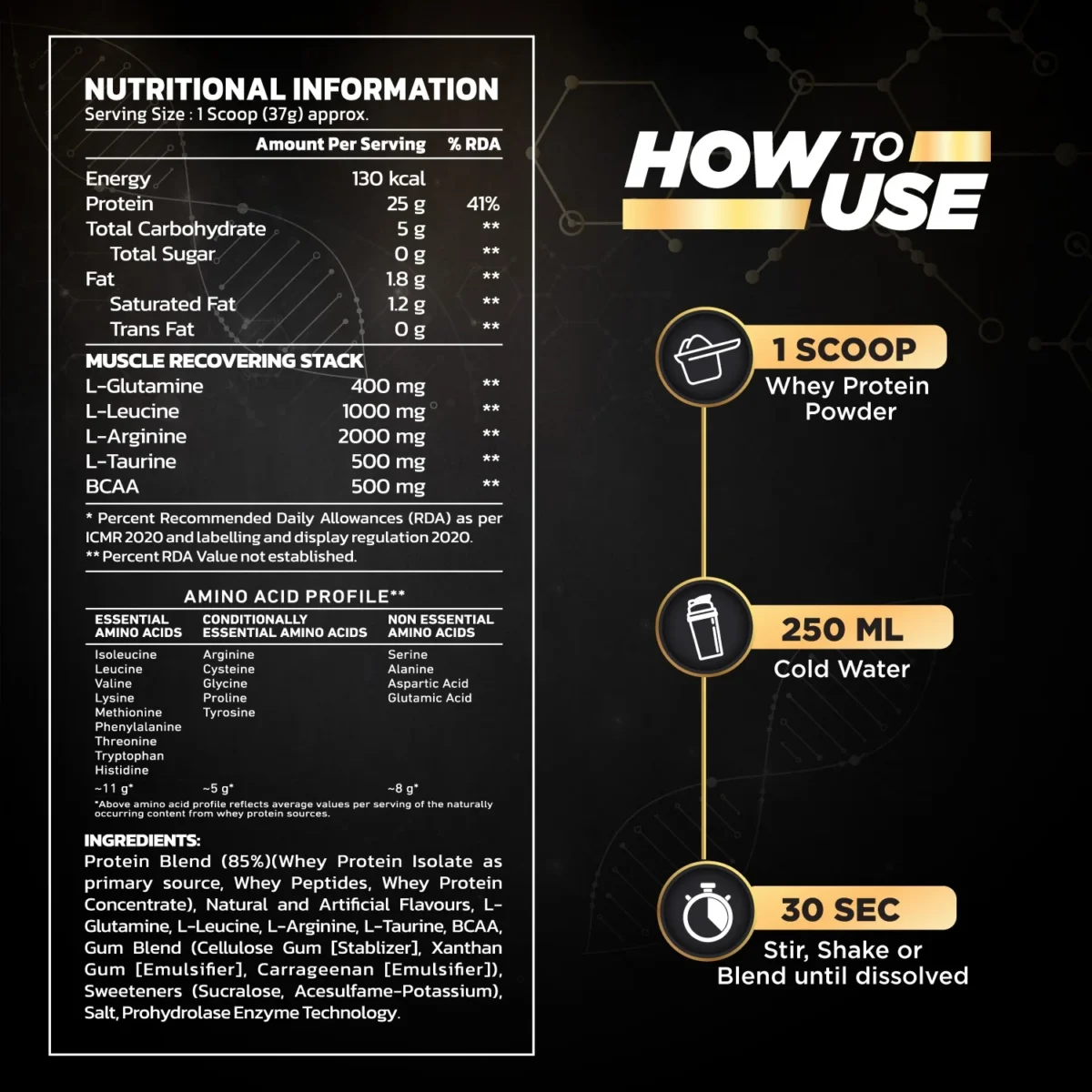 BigMuscles Premium Gold Whey Protein Jhoori