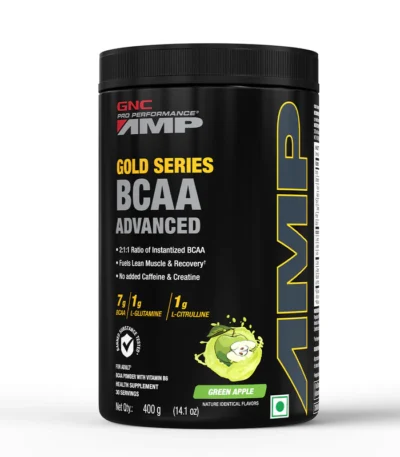 GNC AMP Gold Series BCAA Advanced - Muscle Recovery and Endurance Supplement