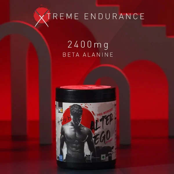 MuscleBlaze Pre Workout Alter Ego By Saket 250 g 0.55 lb Blue Cola Jhoori 2