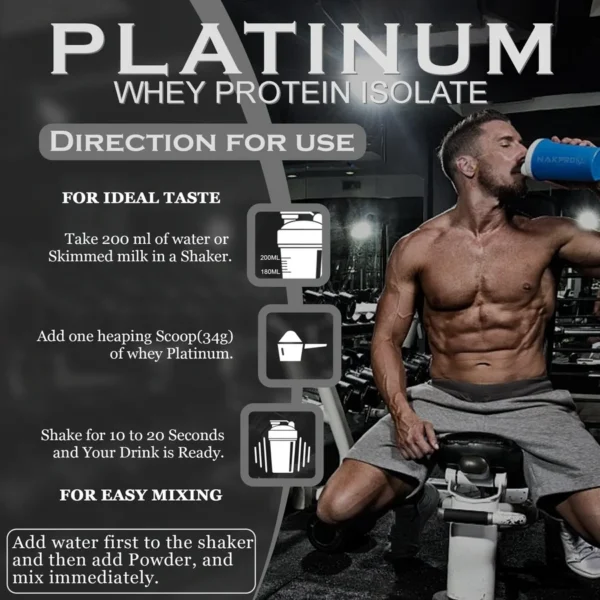 NAKPRO PLATINUM 100 Whey Protein Isolate Jhoori 1