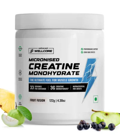 Wellcore Pure Micronised Creatine Monohydrate - Muscle Performance & Recovery Supplement