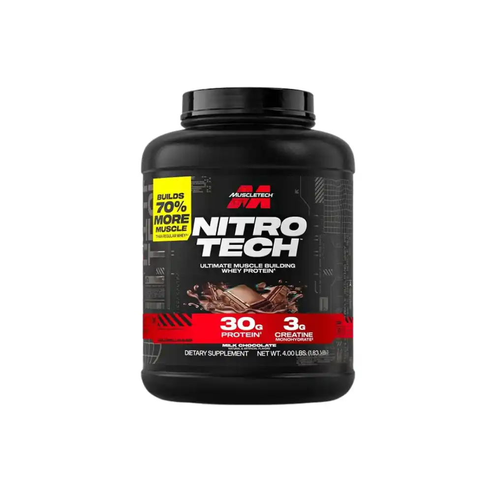 Muscletech Nitrotech Whey Protein 4 lbs (USA) NEW Muscletech Nitrotech Whey Protein 4 lbs (USA) - Image 1