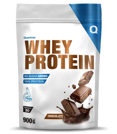 Quamtrax Whey Protein 900g Chocolate - High-Quality Protein Powder