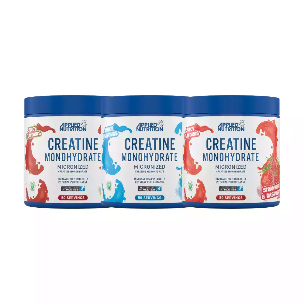 Applied Nutrition Creatine Flavored 250g 50 Servings Applied Nutrition Creatine Monohydrate supplement