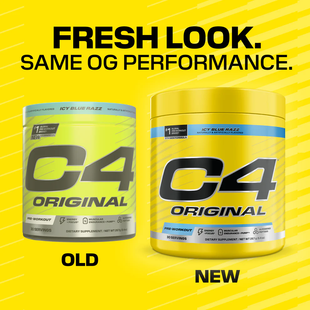 C4 Original Pre Workout Energy Booster New 5th Gen - Image 3