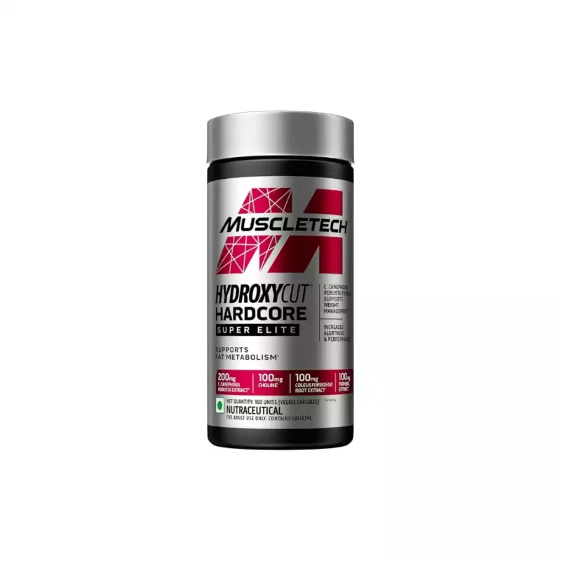 Muscletech Hydroxycut Hardcore Super Elite 100 Capsules jhoori