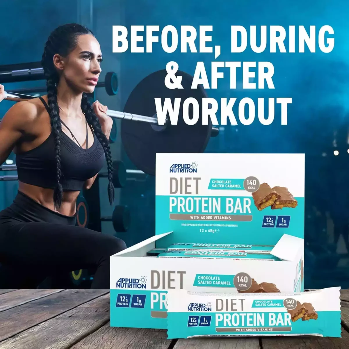 Applied Nutrition Diet Protein Bar 12pack - Image 3