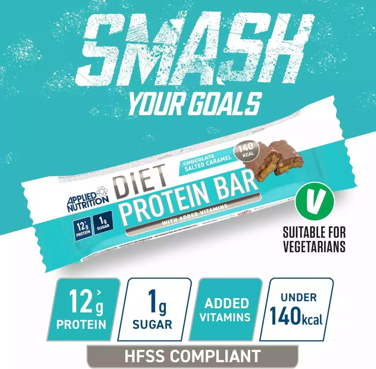 Applied Nutrition Diet Protein Bar 12pack - Image 2
