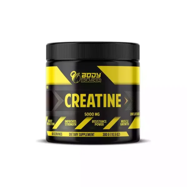 Body Builder 5000mg Creatine Monohydrate, 300g, Unflavored
