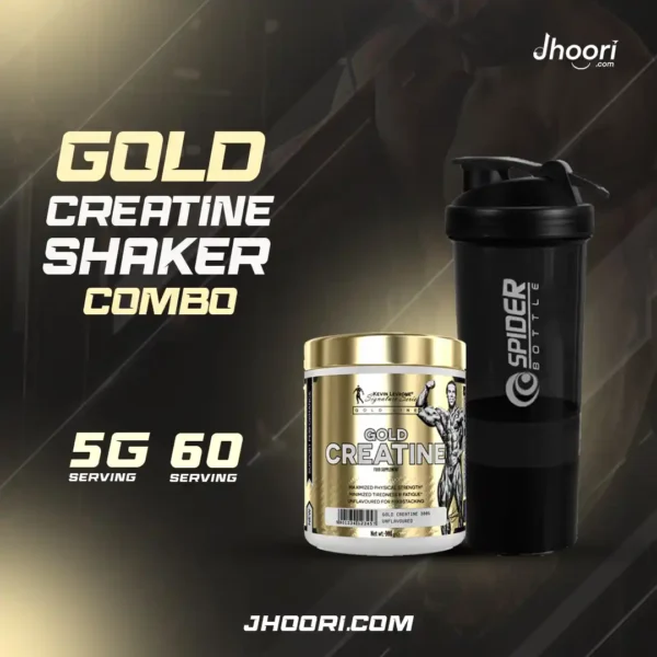 Kevin Levrone Gold Creatine & Spider Shaker Combo