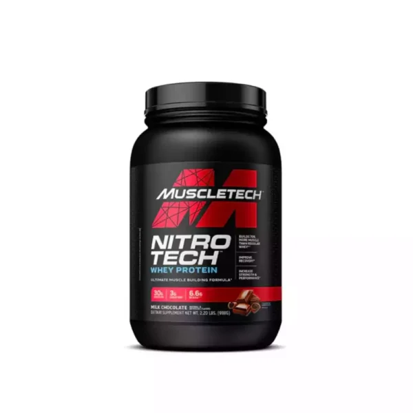 Muscletech Whey Protein 2.2lbs Nitro-Tech Original – Front View