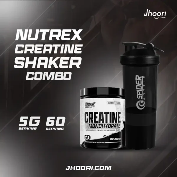 Nutrex Creatine & Spider Shaker Combo