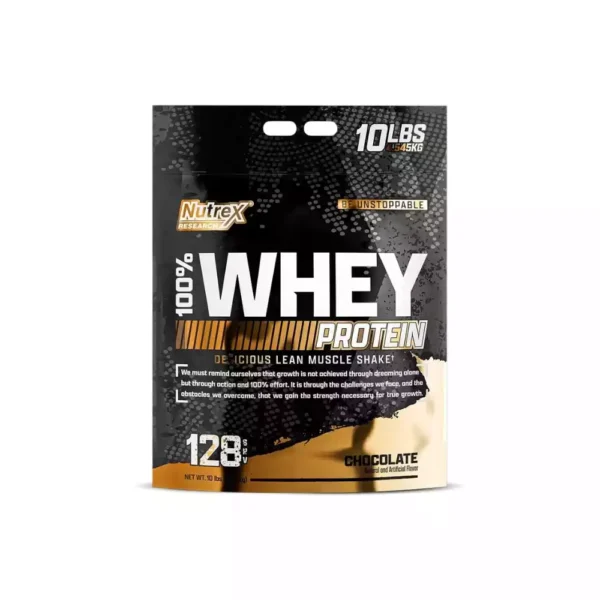 Nutrex 100% Whey 10 lbs Protein Powder – Chocolate Flavor