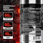 Nutrex Lipo-6 Hardcore Maximum Fat Burner, 60Cap - Image 3