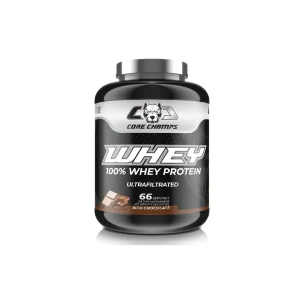 CORE CHAMPS 100% Whey Protein - Ultra-Filtered, 5lbs