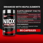 Nutrex NIOX Nitric Oxide | PUMP BOOSTER- 90Caps - Image 2
