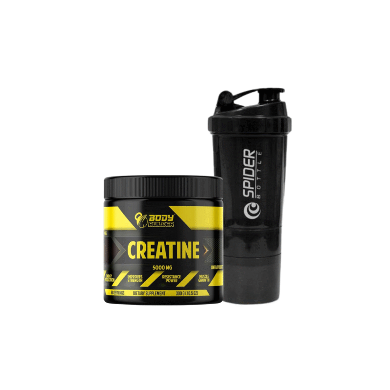 BodyBuilder Creatine With Spider Shaker 500ml Jhoori