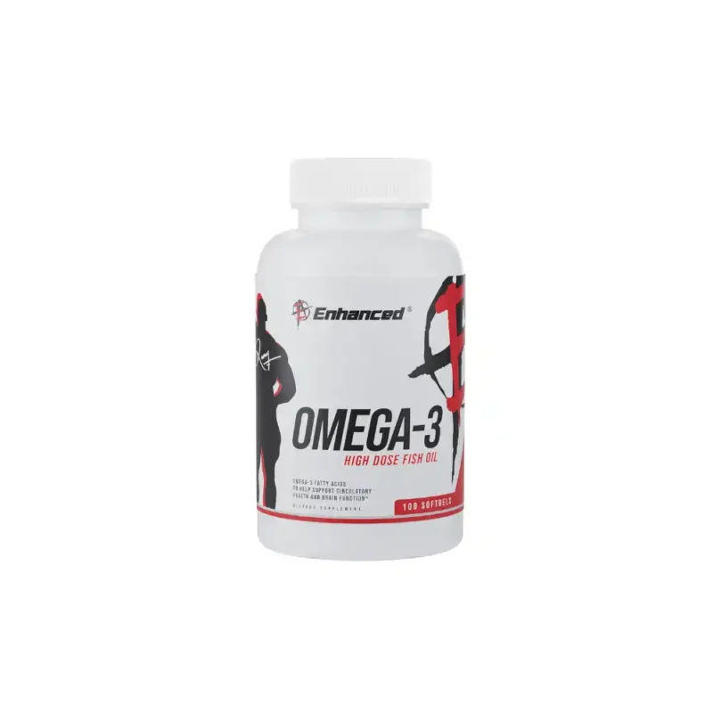 Enhanced Omega 3 Fish Oil 100 Softgels Jhoori