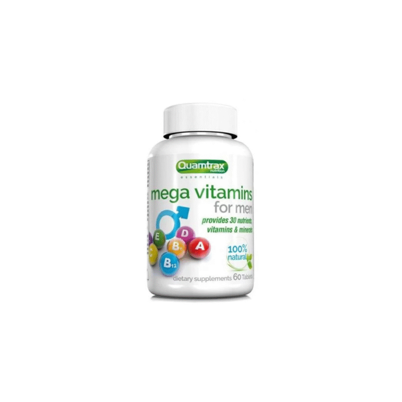 Quamtrax Mega Vitamins For Men 60 Tab