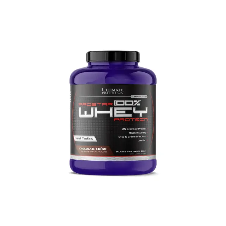 Ultimate Nutrition Prostar 100 Whey Protein 5.28lbs 80 Servings
