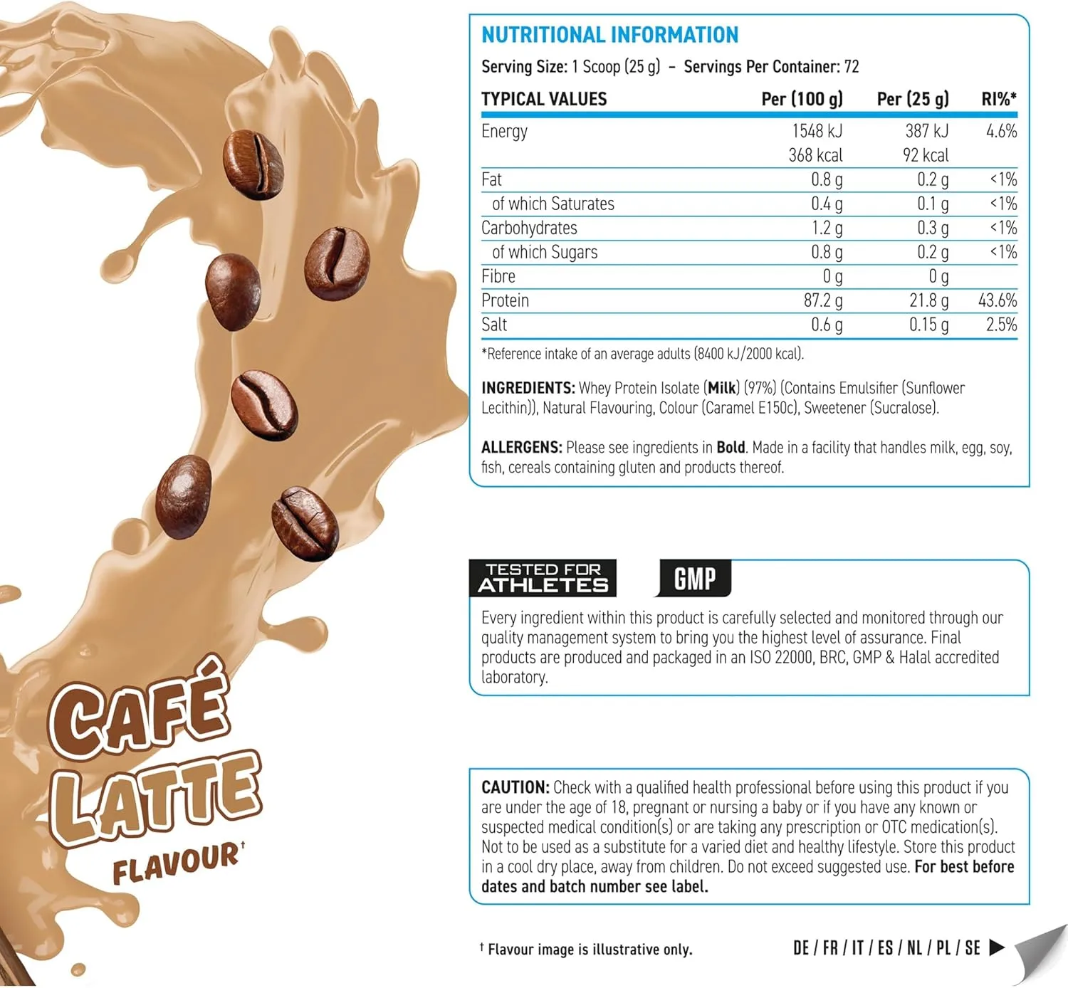 81uTGho96RL._AC_SL1500_ (1) Applied Nutrition ISO XP Whey Isolate – 1.8 KG (≈72 Servings) - Image 3