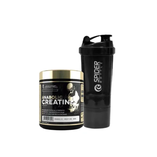 Kevin Levrone Anabolic Creatine 300g & Spider Shaker Combo