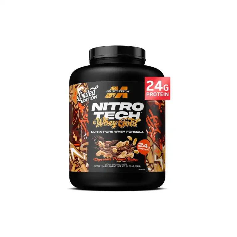 MuscleTech Nitrotech Whey Limited Edition 5lbs Peanut Butter