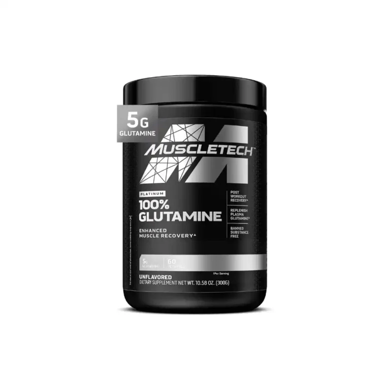 Muscletech 100 L Glutamine Unflavored 60 Servings