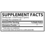 Muscle Rulz Glutamine 300g (60 servings) - Image 3