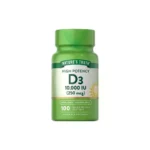 Nature’s Truth Vitamin D3 10000 IU 100 Softgels High-Potency