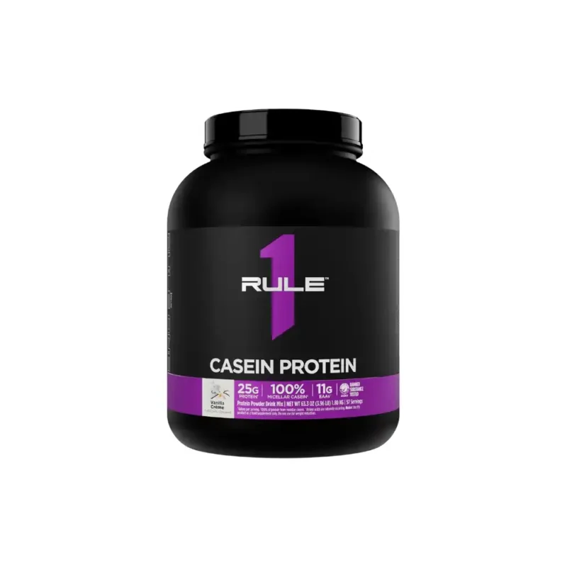 Rule 1 Casein Protein 4 lbs micellar casein supplement