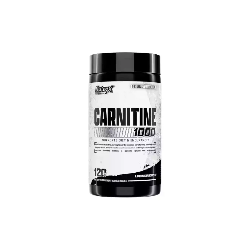 Nutrex L-Carnitine 1000 fat metabolism supplement