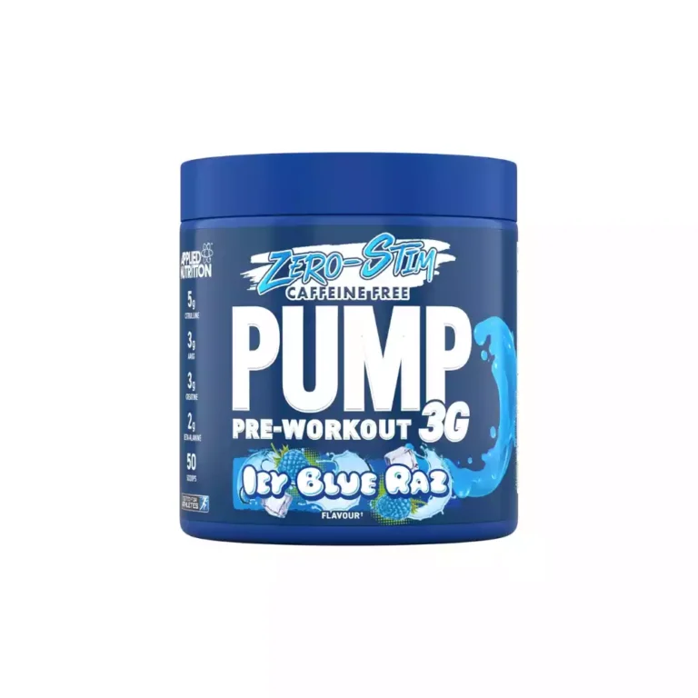 Applied Nutrition Pump 3G Zero Stimulant nitric oxide support powder